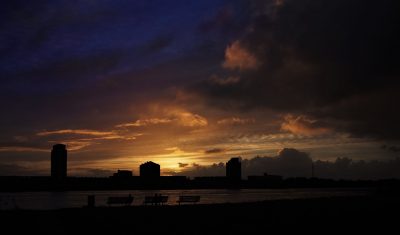 Sunset over Spijkenisse